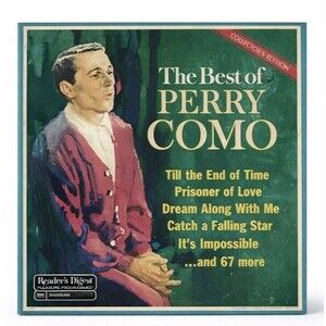 The Best of Perry Como Vinyl Box Set Reader’s Digest 6 LPs Vintage